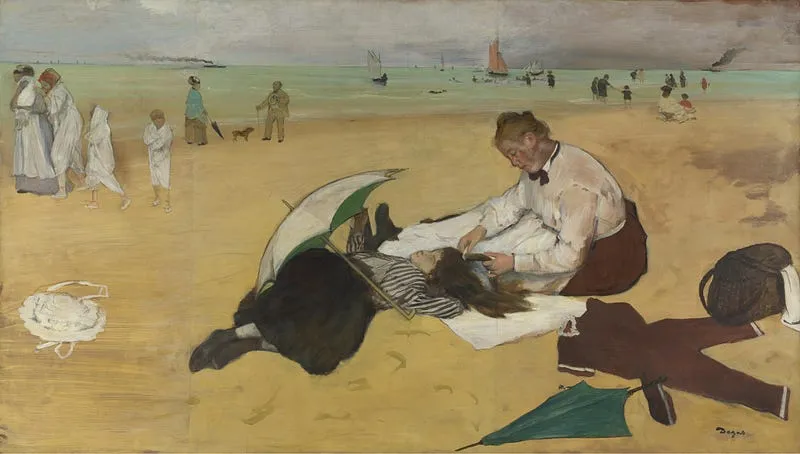 Degas, Beach Scene