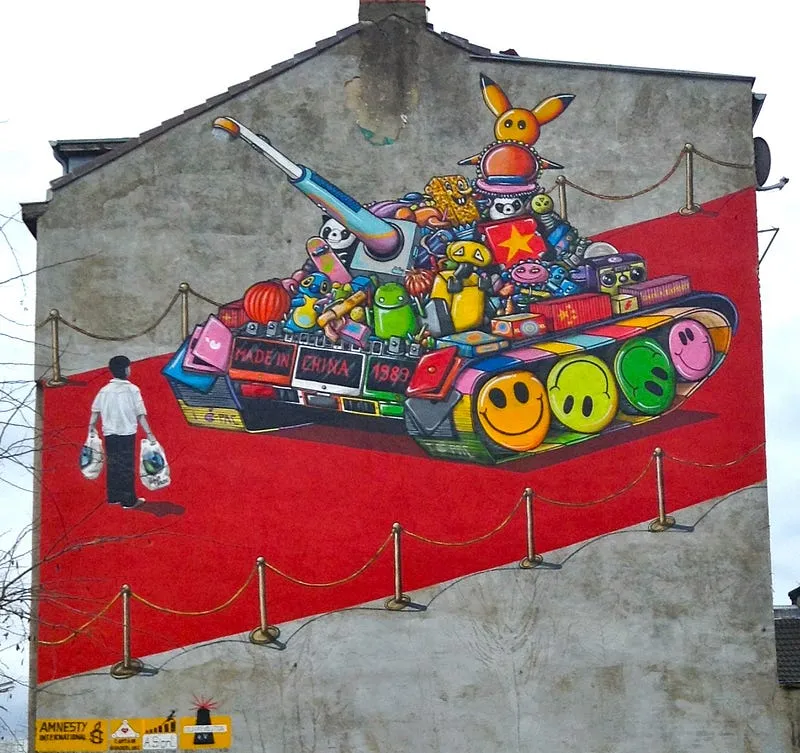 Mural by A. Signl, Cologne 2012