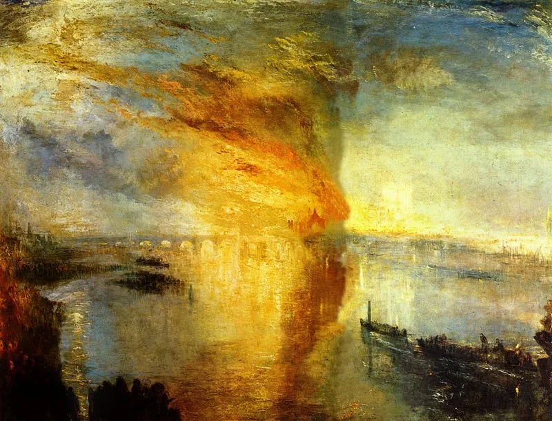 Turner, The Burning of the Houses of Lords and Commons
